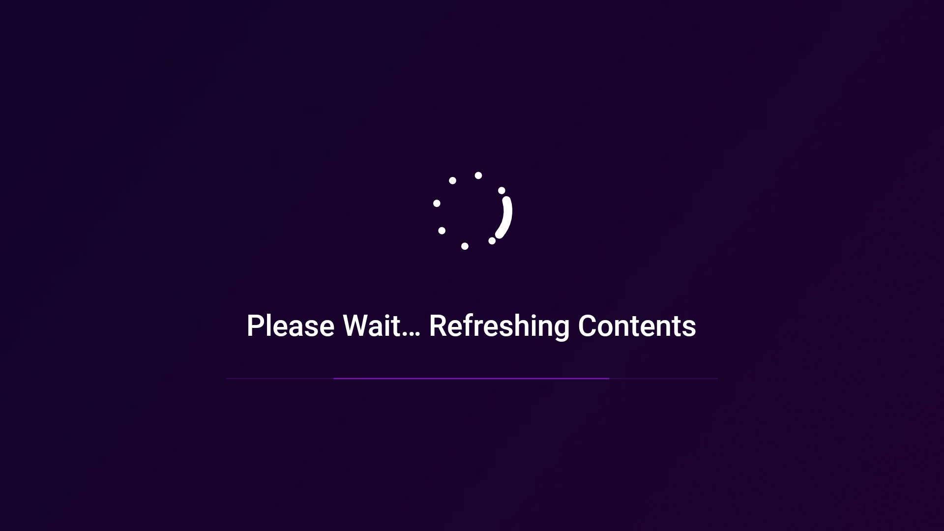 π How to Refresh the Content?